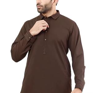 Nouveau costume shalwar kameez sur mesure pour homme 2026, 100 % coton, vêtements pour homme, shalwar kameez à manches longues - Product Image 5