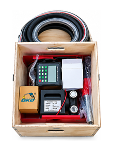 Kit de pompe à carburant diesel portable GKD avec compteur et buse jusqu'à 60 LPM - Product Image 2