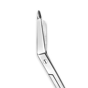 Ciseaux ordinaires pour pansements Lister, en acier inoxydable, à anneau de maintien arrondi, réutilisables, pour la coupe de pansements chirurgicaux, finition argentée - Product Image 6