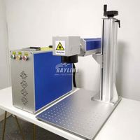 Marqueur laser à fibre portable de bureau 20W 30W 50W 100W pour la gravure de bijoux, montres, or, argent, acier au carbone, acier inoxydable