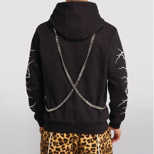 Men's Women Thick Warm Customized Logo Winter Workout Fleece Hoodie Jackets Full <b>Zip</b> 100% Cotton 370g - Product Image 5