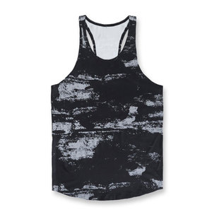 Camiseta Deportiva Sublimada para Hombre, Diseño Personalizado Vintage, Ropa de Gimnasio, Camiseta sin Mangas con Diseño Recortado - Product Image 1