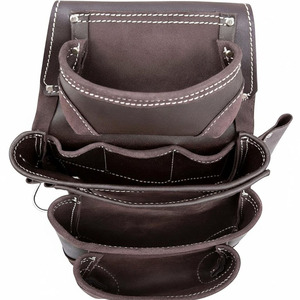Ceinture à outils en cuir véritable de qualité supérieure, personnalisée, pour la construction, vente en gros - Product Image 3