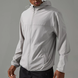 Veste de sport pour homme, nouvelle mode, en coton à carreaux, coupe-vent zippé, fabrication sur mesure - Product Image 3