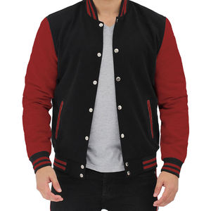 Vestes universitaires en toile pour hommes, sur mesure, OEM, grande taille, imperméables, coupe-vent, style streetwear décontracté, vente en gros - Product Image 1