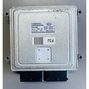 อะไหล่รถยนต์มือสอง Continental ใช้ได้กับ Kia ECU โมดูลควบคุมเครื่องยนต์ 39140-2ETF4 5WY4T55B SIM2K-242 อะไหล่รถยนต์เกาหลี - Product Image 1