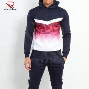 Traje Deportivo Personalizado para Hombre, Talla Grande, Diseño Ajustado, Transpirable y con Logotipo, Ropa de Entrenamiento Unisex OEM - Product Image 5