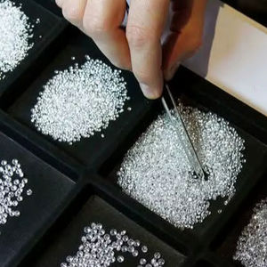 Diamantes Creados en Laboratorio al por Mayor de 0.30ct a 0.35ct, Corte Brillante Excelente, VVS VS, Melee, Paquete de 1 Quilate, R&K GEMS para Joyería - Product Image 1