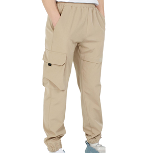 Wholesale Custom <b>Men</b> Cargo <b>Trousers</b> Multi Pocket Casual Streetwear Pants <b>Elastic</b> Waist OEM ODM Private Label Manufacturer <b>Men</b> - Product Image 6