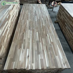 Tablero de unión de dedo de madera maciza de Acacia de grado AB de alta calidad para uso en cocina interior Muebles de cocina de interior Premium para certificado - Product Image 1