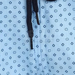 Pakistan Made 100% Cotton Solid Casual Men Shorts Mid Waist Drawstring Closure High Quality Comfortable Breathable Quick Dry - Product Image 5