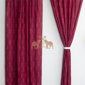 Cortinas Indias 100% Algodón para el Hogar y Hoteles, Diseño Bohemio Estampado a Mano, Transpirables, Premium, Juego de Cortinas Personalizables - Product Image 5