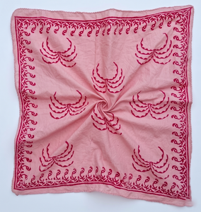 Wholesale Add A Touch Of Timeless Charm To Your Everyday <b>Style</b> With Our Hand Block Printed Cotton Bandana <b>Head</b> Scarf Hair Wrap - Product Image 1