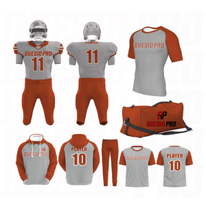 Best Quality American Football Uniforms Low Price Wholesale Custom <b>Compression</b> Shirts <b>Bags</b> Warm Up Suits Tracksuits Sports Wear - Product Image 1