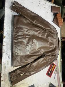 Veste en cuir pour homme, nouvelle collection, design streetwear, qualité supérieure, cuir de vachette. - Product Image 2