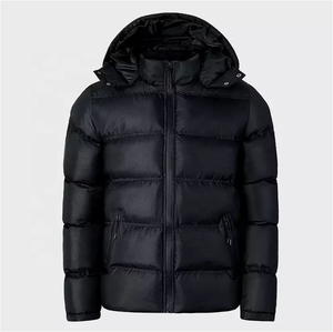 Fabricants de vestes matelassées d'hiver personnalisées OEM ODM, manteaux matelassés en duvet chauds et imperméables pour hommes, vente en gros - Product Image 3