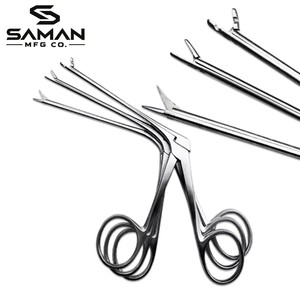 กรรไกรจับอวัยวะชนิดพรีเมียม ทำจากสแตนเลส สำหรับการผ่าตัดหู คอ จมูก - Product Image 1