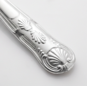 Ensemble de spatule et couteau à gâteau en acier inoxydable argenté, 2 pièces, manche gravé vintage, outils à gâteau pour fêtes - Product Image 2