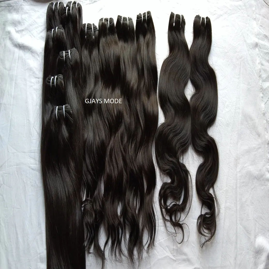 Indian temple remy Raw Virgin wavy ,straight One Donor Low Price Cuticle Aligned , human hair Wholesale 4x4 13x4 13x6 Customized