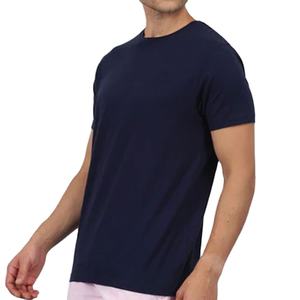 T-shirts bleu marine T-shirt unisexe en coton de qualité supérieure Impression personnalisée avec votre logo ou votre design T-shirts imprimés - Product Image 3