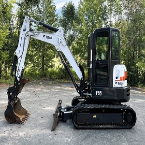 Mini-excavatrice Bobcat E55 économique avec moteur et composants de pompe de qualité garantie - Product Image 5