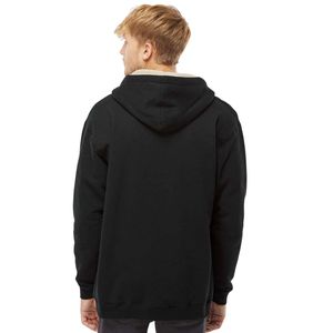 Sherpa <b>Lined</b> Zip Hooded Sweatshirt Warm Full Zip Hoodie Soft <b>Fleece</b> <b>Lined</b> <b>Jacket</b> Comfortable Winter Casual Outerwear for Men - Product Image 2