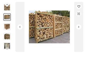 Briquettes de bois de chauffage |   Bois de chauffage en sciure de bois compressée séchée au four |   Bois de chauffage biomasse pour le chauffage - Product Image 3