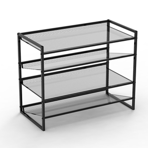 X shape <b>Collapsible</b> 3-Tier multi-function Rack - Product Image 2