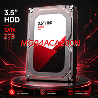 Disque dur MG04ACA200N 2TB HDD 7200RPM SATA, accessoires informatiques, clé USB, CCTV NVR NAS, haute performance pour le jeu