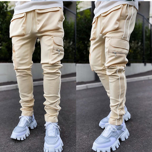 BOBBIN INDUSTRIES Men's Casual Winter Sweatpants 100% Cotton Fleece <b>Elastic</b> Waist Breathable Quick Dry Anti-Pilling Pants - Product Image 3