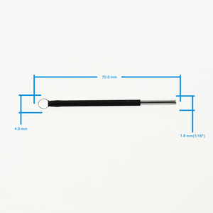 Lot de 7 électrodes dentaires ESU en métal 70mm*1.6mm pour unité d'électrochirurgie, destinées aux dentistes et à la thérapie vétérinaire, alimentation électrique - Product Image 5
