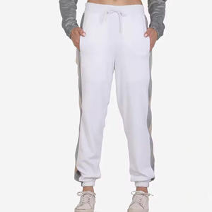 Ensemble de survêtement color block pour femme, à capuche, manches longues, décontracté, sportswear, blanc et gris, en polyester et coton, tenue de jogging automne - Product Image 3