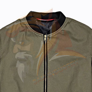 Servicios OEM, Chaquetas Bomber para Hombre a Bajo Precio, Venta al Por Mayor, Últimos Diseños, Chaqueta Bomber de Invierno de Manga Larga con Forro Polar - Product Image 6