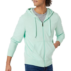 2025 Solid Winter Digital Printing 100% Cotton Fleece Zipper-Up <b>Hoodies</b> for Unisex Athletic Gym <b>Workout</b> Long Sleeved Low Price - Product Image 3