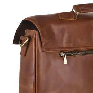 Sacs pour ordinateur portable en cuir multifonctionnels, protecteurs et confortables, avec fermeture éclair - Product Image 4