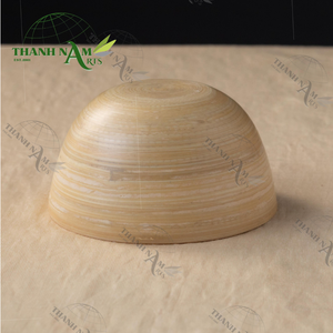 Ensemble de vaisselle en bambou écologique faite à la main personnalisable bols classiques OEM pour salade soupe nouilles! - Product Image 6