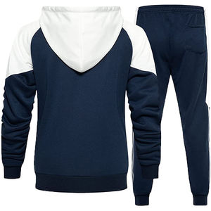 Conjunto deportivo original para hombre, de poliéster, dos piezas, con sudadera estampada y pantalón deportivo. - Product Image 6