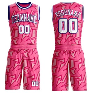Ensemble de maillots de basket-ball sublimés personnalisés, unisexe, adulte, noir et blanc, imprimé géométrique, nom de l'équipe, numéro 00, maille respirante - Product Image 3