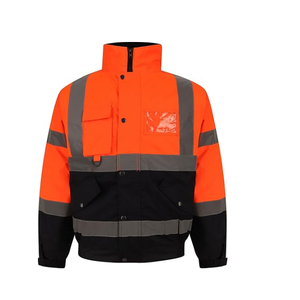 Chaqueta de Seguridad Reflectante Unisex de Alta Visibilidad Personalizada, con Capucha, Impermeable, Transpirable, para Invierno - Product Image 2