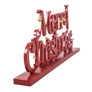 Meilleure Qualité - Texte en Métal Rouge pour Tableau de Noël - Décoration de Noël - Product Image 2