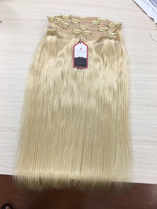 Bán Sỉ Tóc Nối Kẹp Trong <span class=keywords><strong>TIC</strong></span> TAC-Màu Vàng-Tóc Việt - Product Image 2