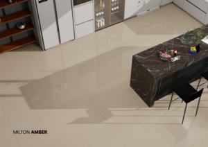 Carreaux de porcelaine brillants de qualité export, format 600x1200, grand format, pour sols et murs, pour maisons modernes, bureaux et intérieurs commerciaux. - Product Image 3