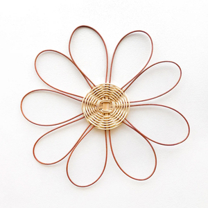 Accessoires de chambre d'enfant, décorations murales artisanales, breloques suspendues en rotin durable, fournisseur direct, prix direct. - Product Image 2