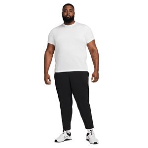 Camiseta Personalizable de Cuello Redondo y Manga Corta, 100% Algodón, Antiarrugas, Estilo Urbano, Transpirable, Tallas Grandes, Lisa, para Venta al Por Mayor - Product Image 5