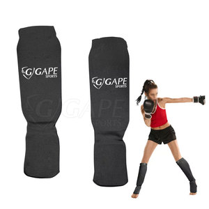 Factory Direct Elasticated Shin Insteps Compression Wear Football Game Professional Protection Lightweight Durable Non-Slip - Product Image 6