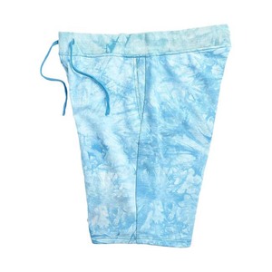Pantalones Cortos Bermuda de Algodón Tie Dye para Hombre, Cintura con Cordón, Tejido Casual, Transpirable, Corte Medio - Product Image 3