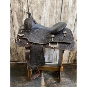 BS International Exports - Sillas de montar inglesas de cuero 100% genuino para equitación europea, suministros ecuestres - Product Image 6