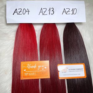 Extensiones de cabello de trama de alta calidad Borgoña 12A con cierre a juego para hermosas pelucas de cabello humano - Product Image 4