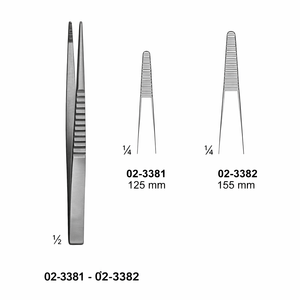 คีมผ่าตัดปลายโค้ง 125 มม. สแตนเลสสตีล - Product Image 1