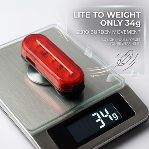New Arrival Smart Magnetic <b>Rechargeable</b> Safety <b>LED</b> Clip <b>Light</b> Strobe Running <b>Light</b> CE Certified IP44 Ultra <b>Light</b> 2 Hours Runtime - Product Image 5
